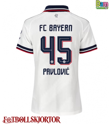 Bayern Munich Aleksandar Pavlovic #45 Bortatröja Dam 2026-27 Kortärmad